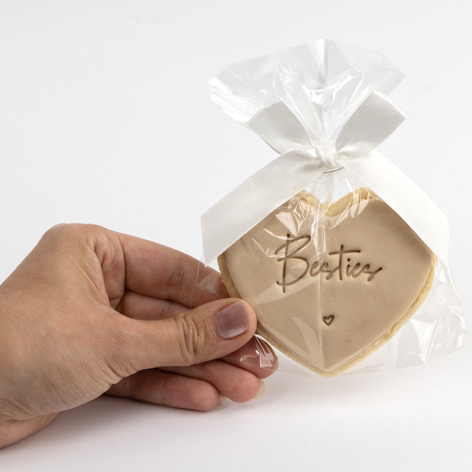 Handmade "Besties" Cookie cookie Extra