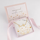 Kids Magical Birthday Name Necklace children gift box kids