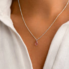 Birthstone Pendant Necklace - HeyBigDay