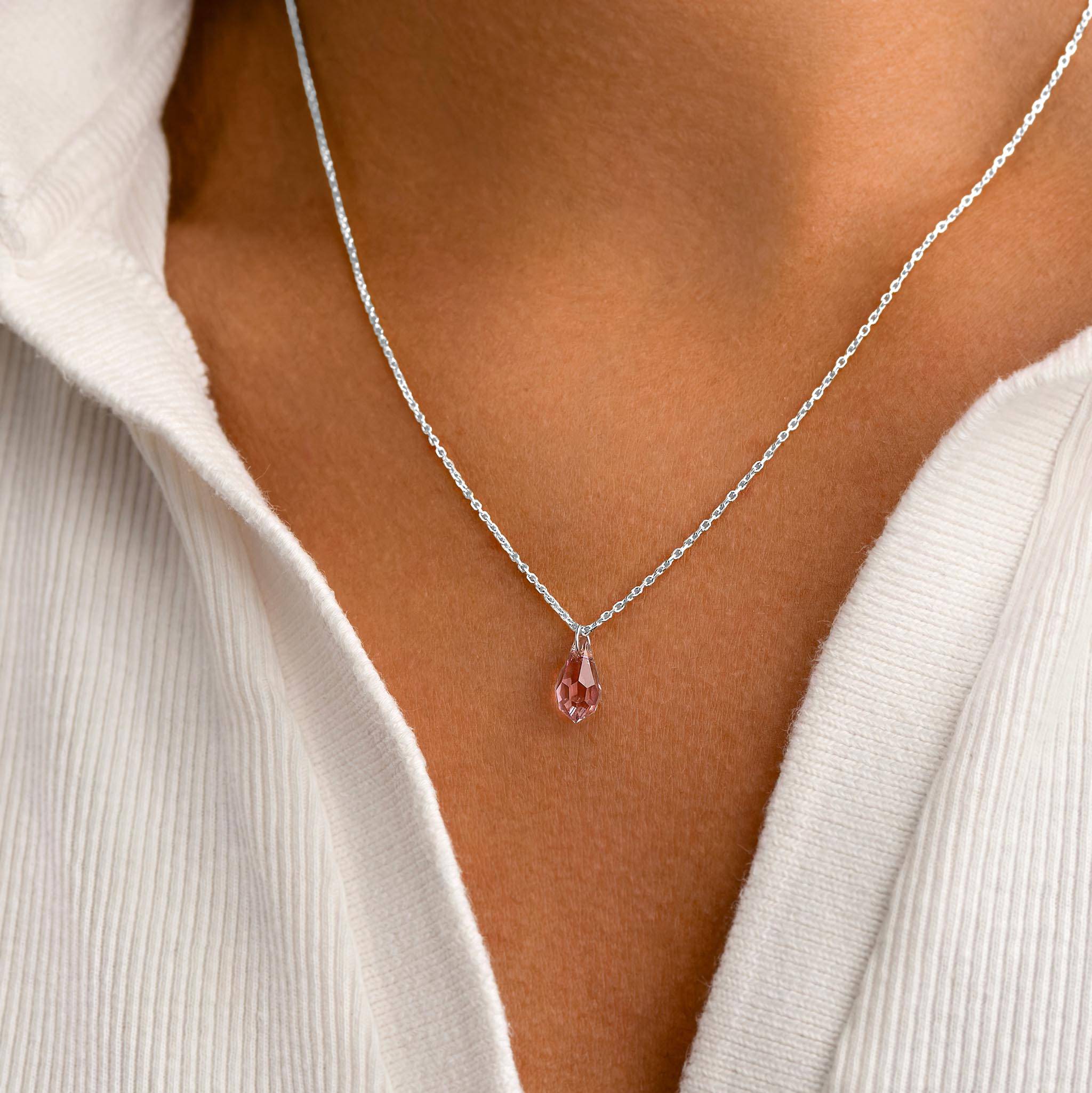 Birthstone Pendant Necklace - HeyBigDay
