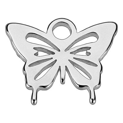 Silver Butterfly Pendant addon