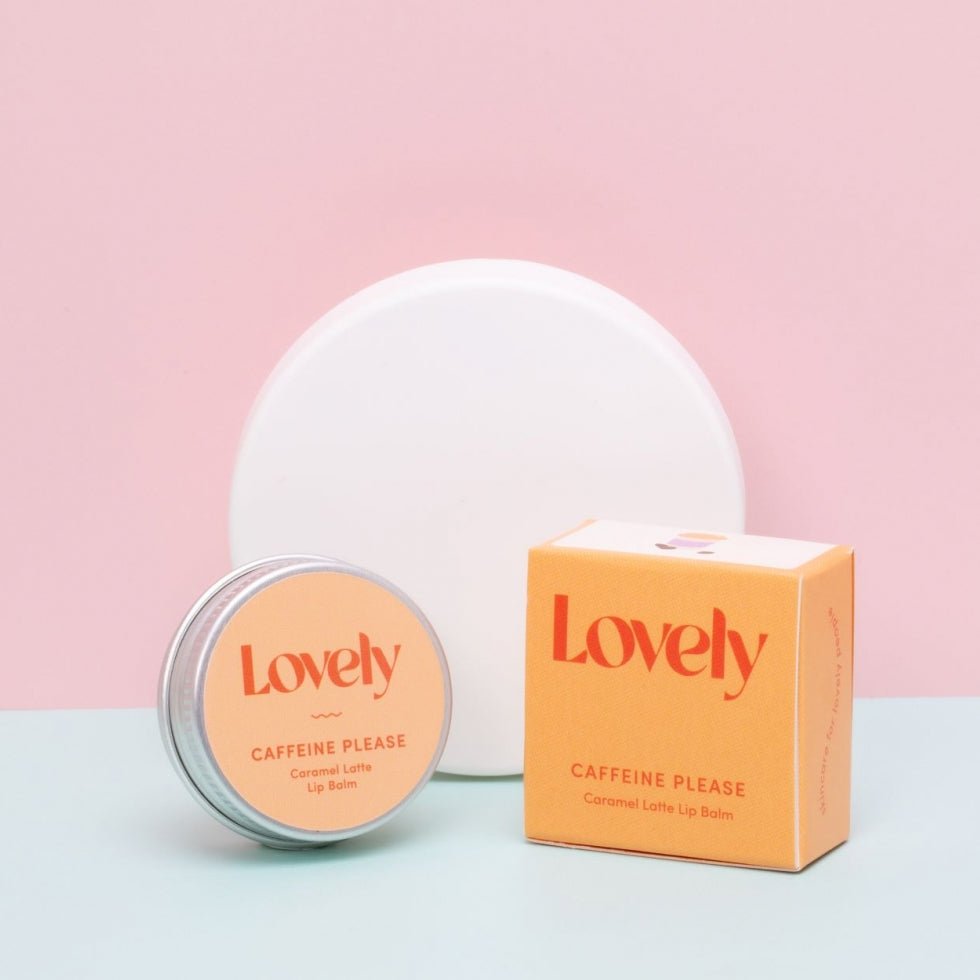 Caffeine Please – Caramel Latte Lip Balm