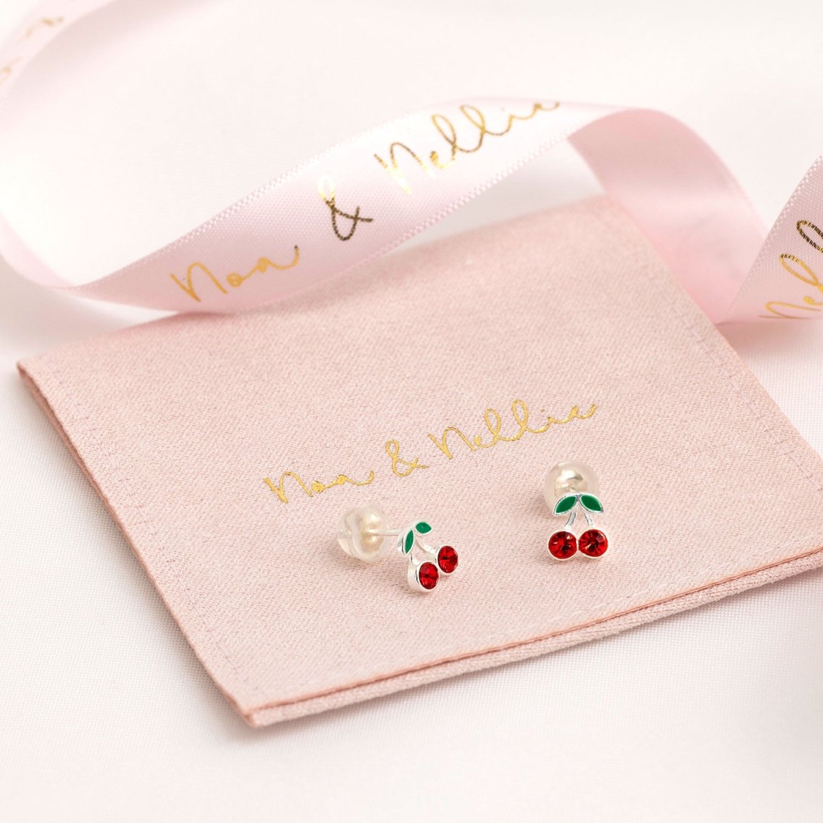 Cherry Stud Kids Earrings kids