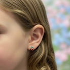 Kids Cherry Stud Earrings kids