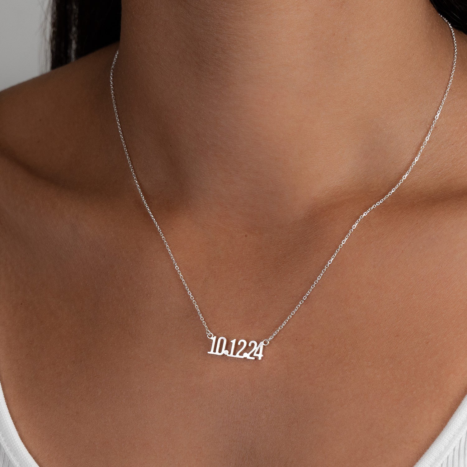 Day/Month/Year Necklace - DOB Chain