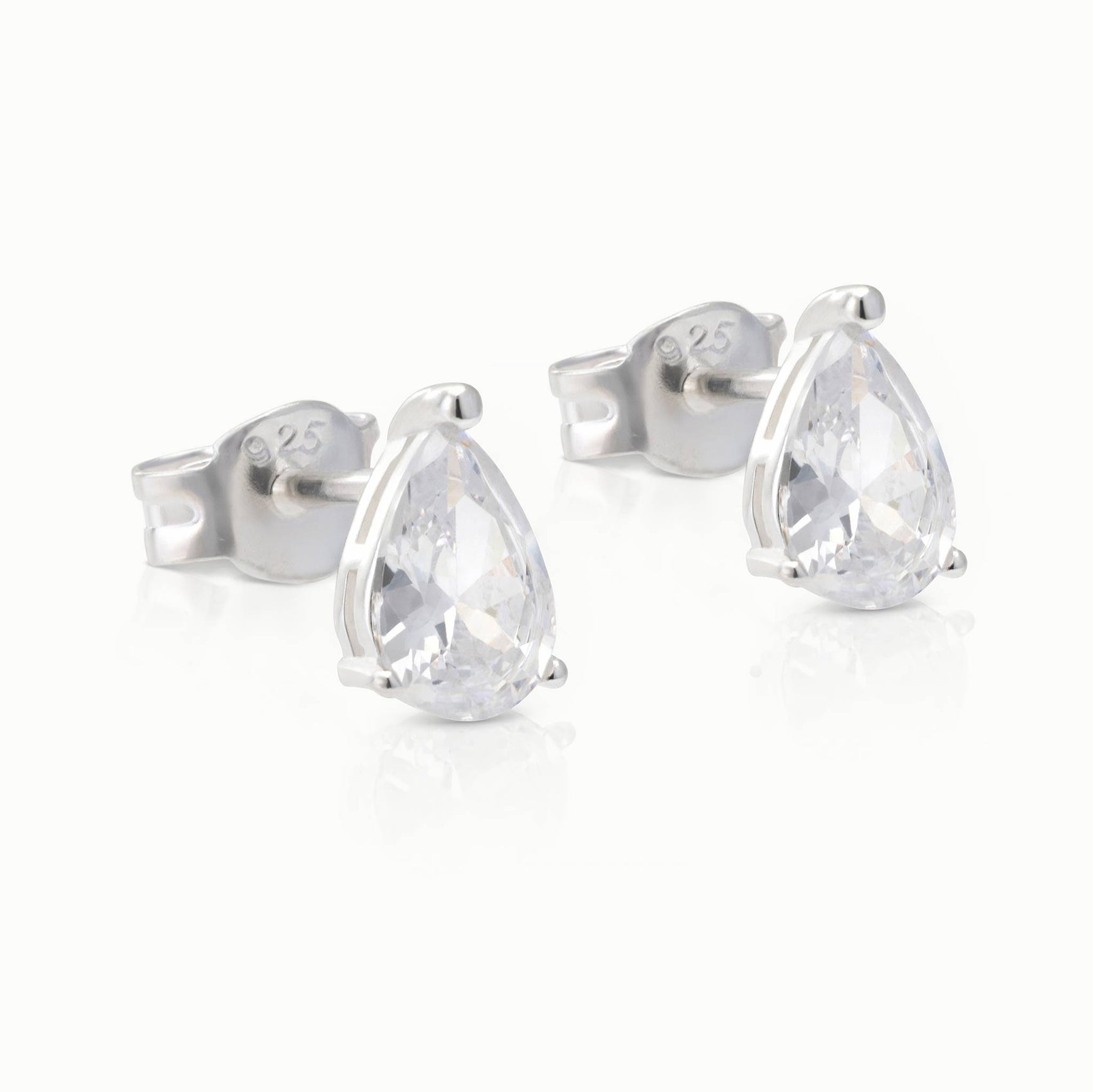 Teardrop Stud Earrings Gift jewellery stock
