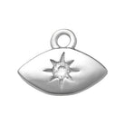 Silver Evil Eye Premium Charm addon