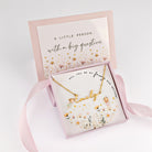 Fairy Godmother Proposal Name Necklace children gift box kids
