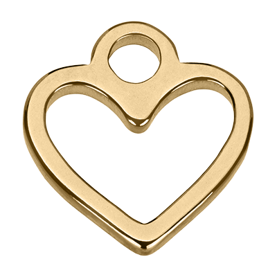 Gold Heart Pendant addon