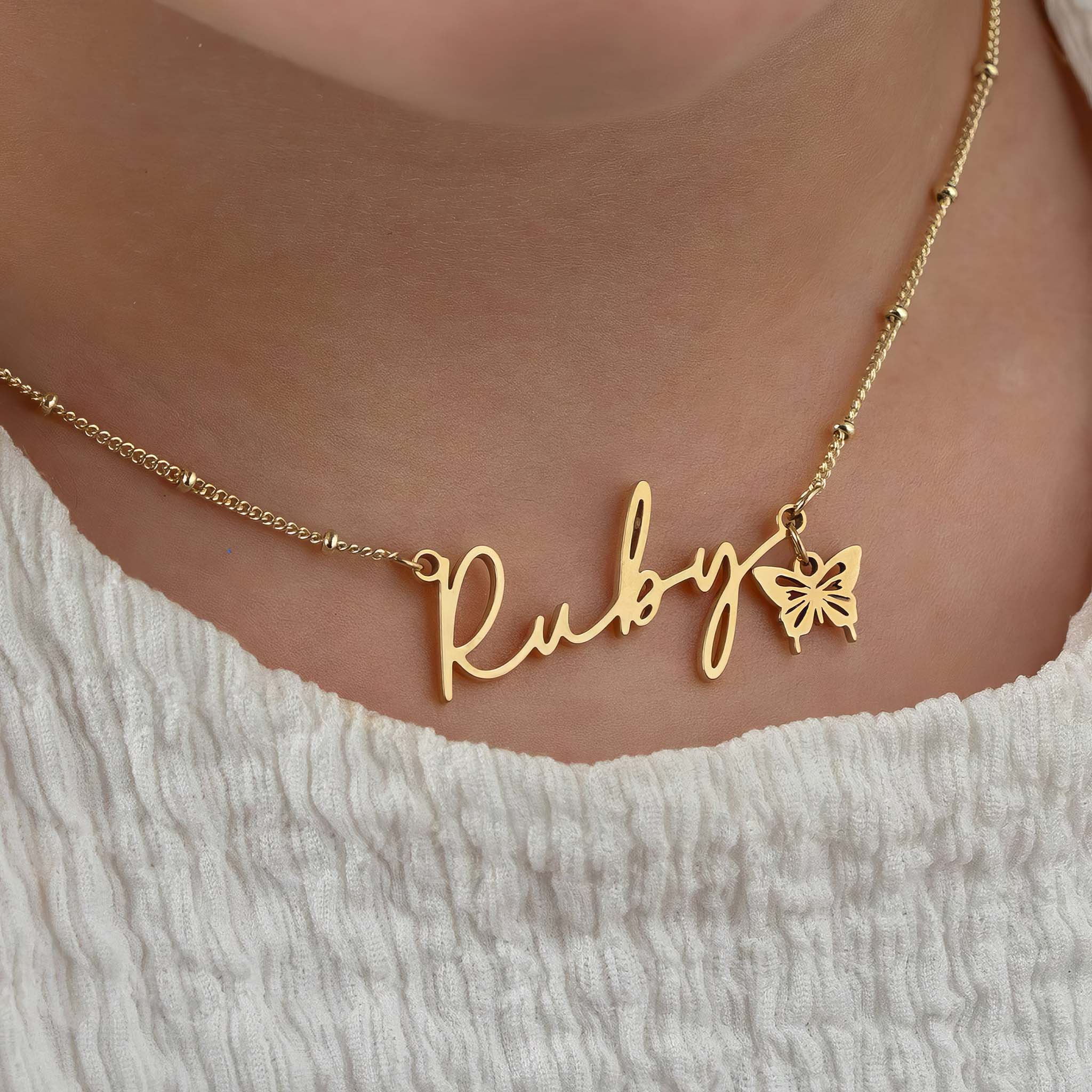 Personalised Name Necklace - HeyBigDay