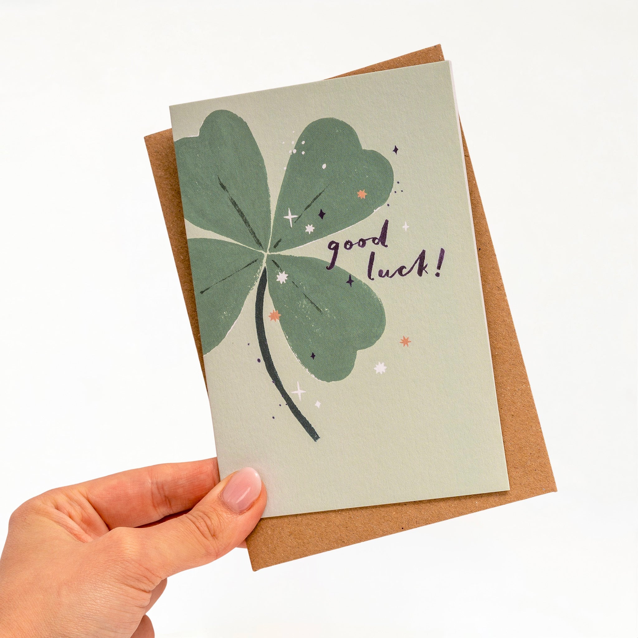 Good Luck - Greeting Card greeting card greetings card