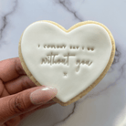 Handmade Shortbread Sugar Cookie cookie Extra silver necklace