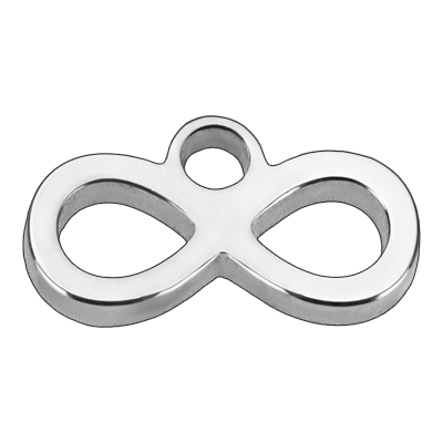 Silver Infinity Pendant addon
