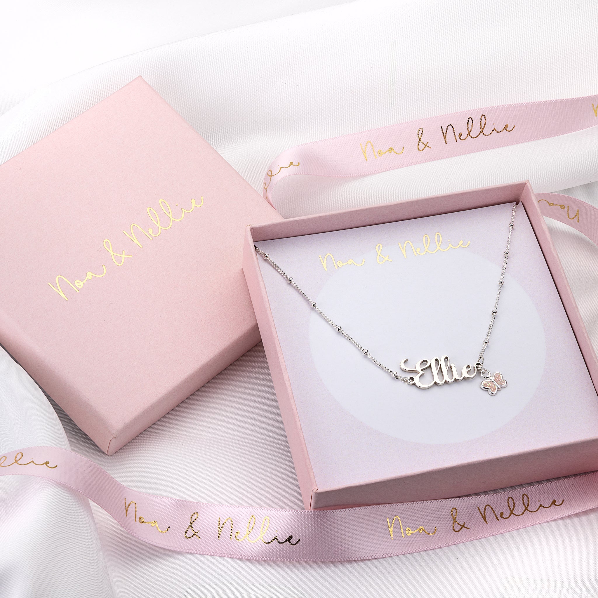 Kids Name Necklace & Charm kids