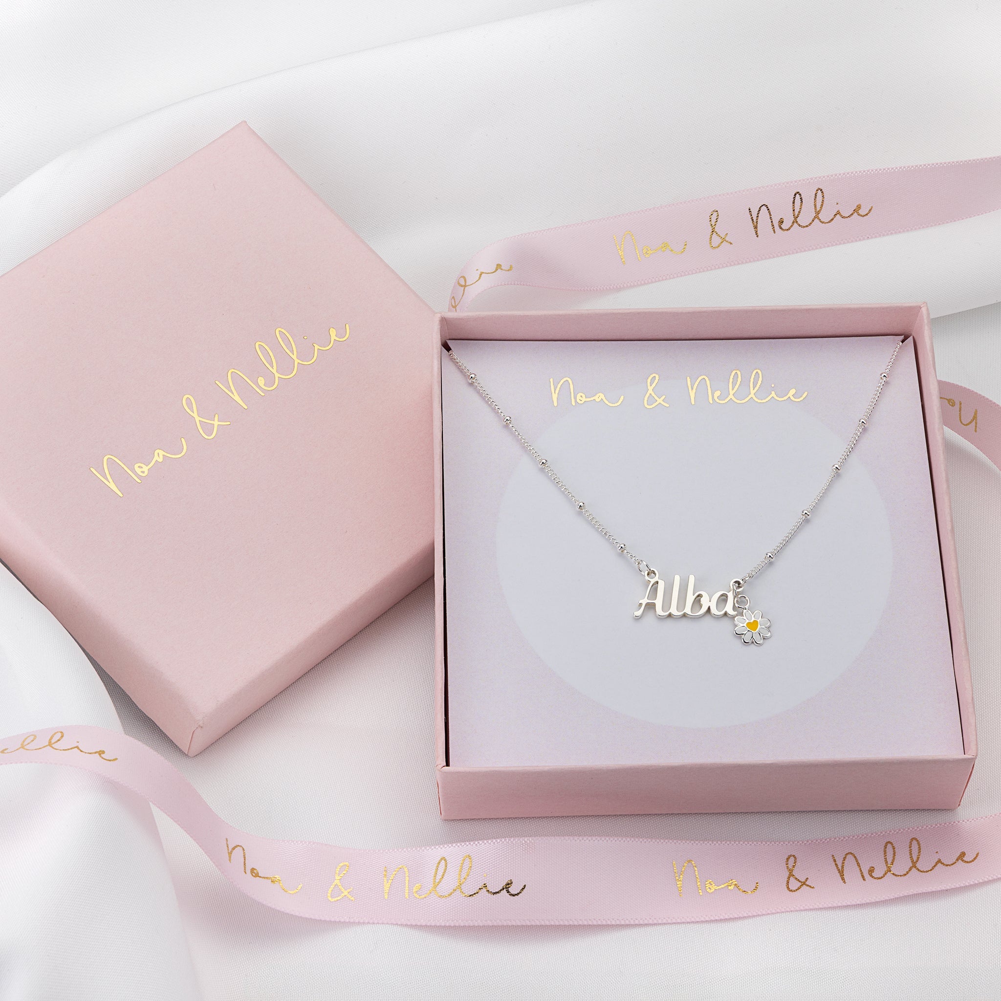 Kids Name Necklace & Charm kids