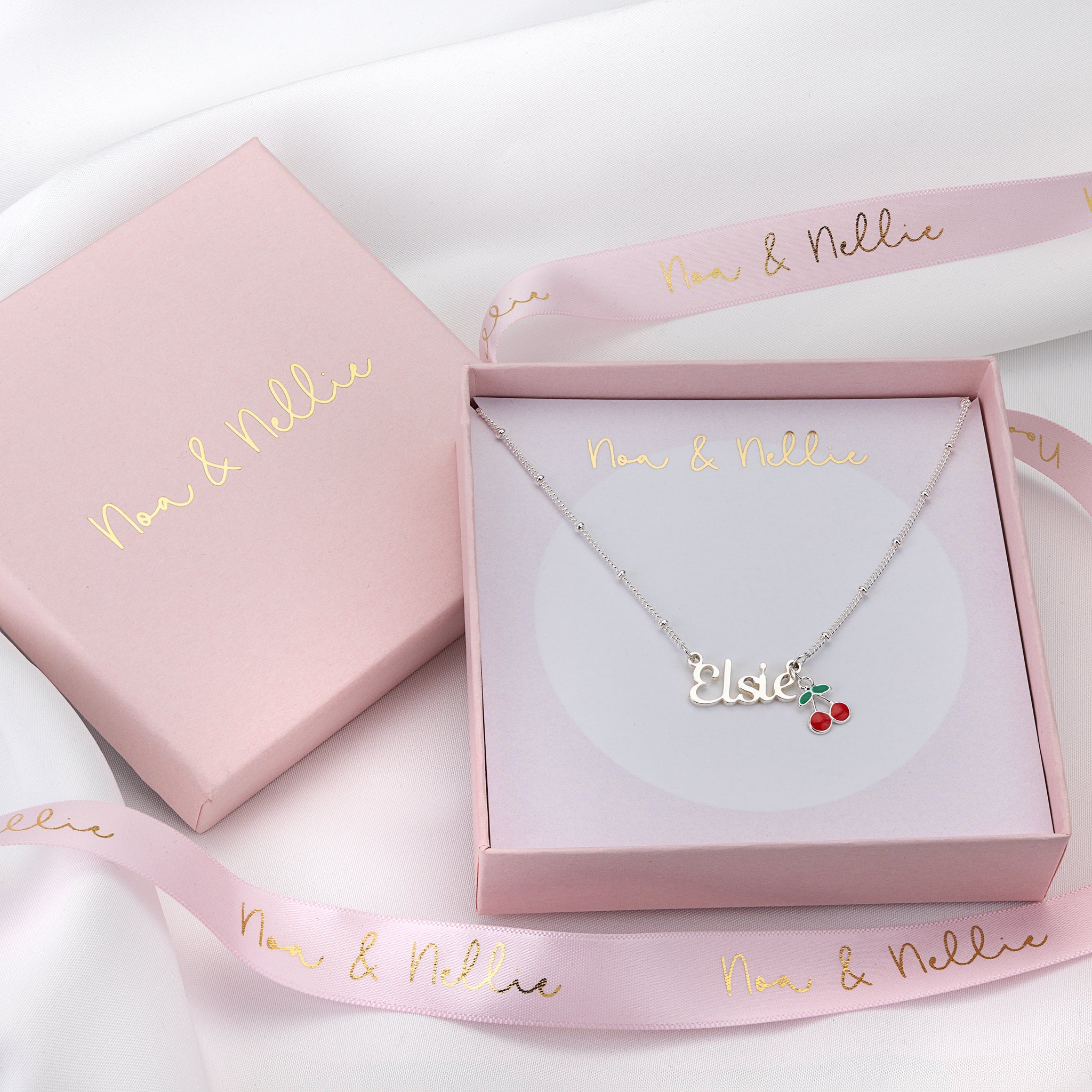Kids Name Necklace & Charm kids