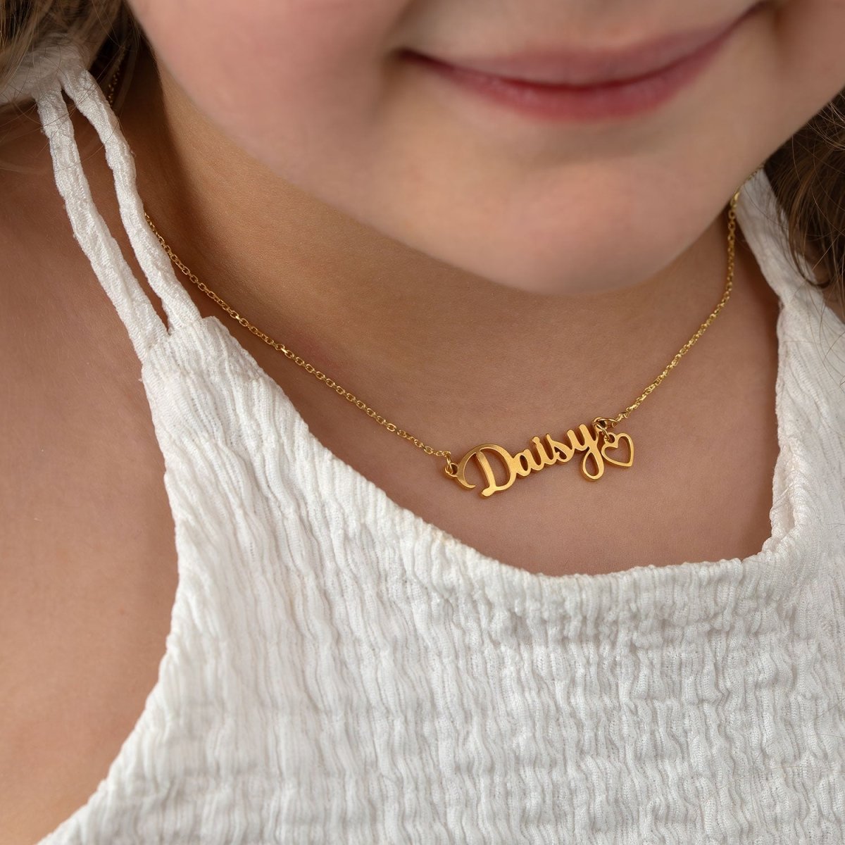 Kids Personalised Name Necklace kids