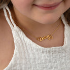Kids Personalised Name Necklace kids