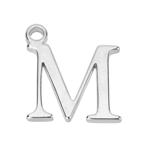 M Silver Pendant addon