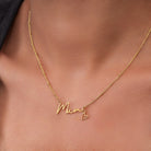 Mum Necklace with Heart Charm mothers day mum mummy