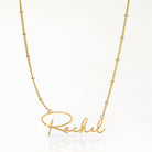 Personalised Name Necklace birthday gift gold necklace name necklace