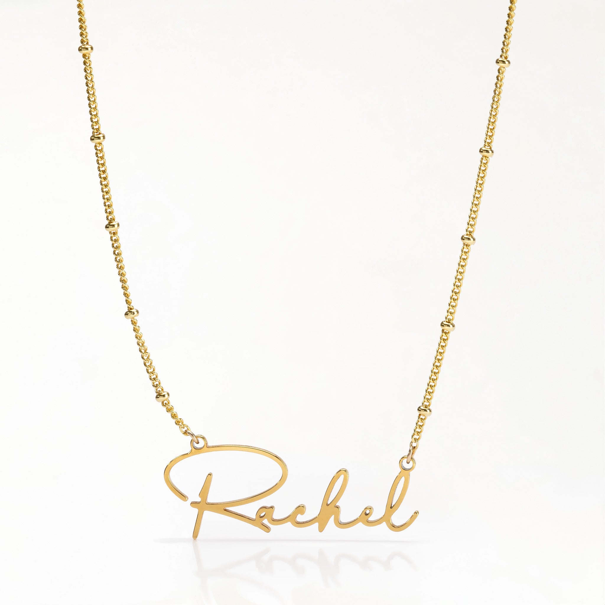 Personalised Name Necklace birthday gift gold necklace name necklace