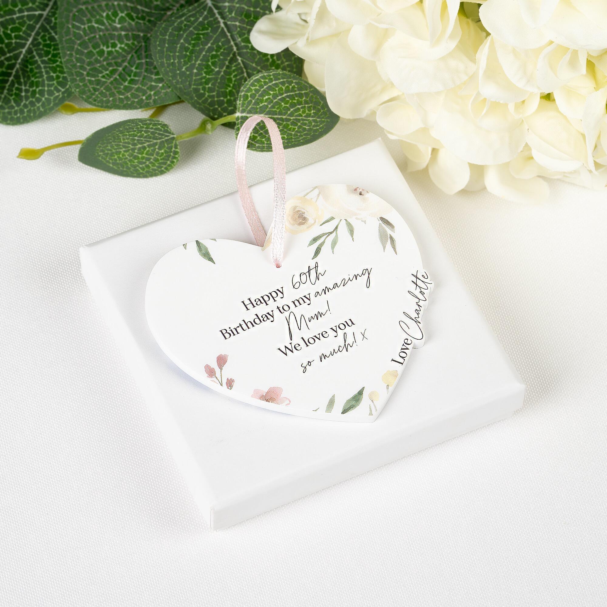 Printed Acrylic Birthday Plaque