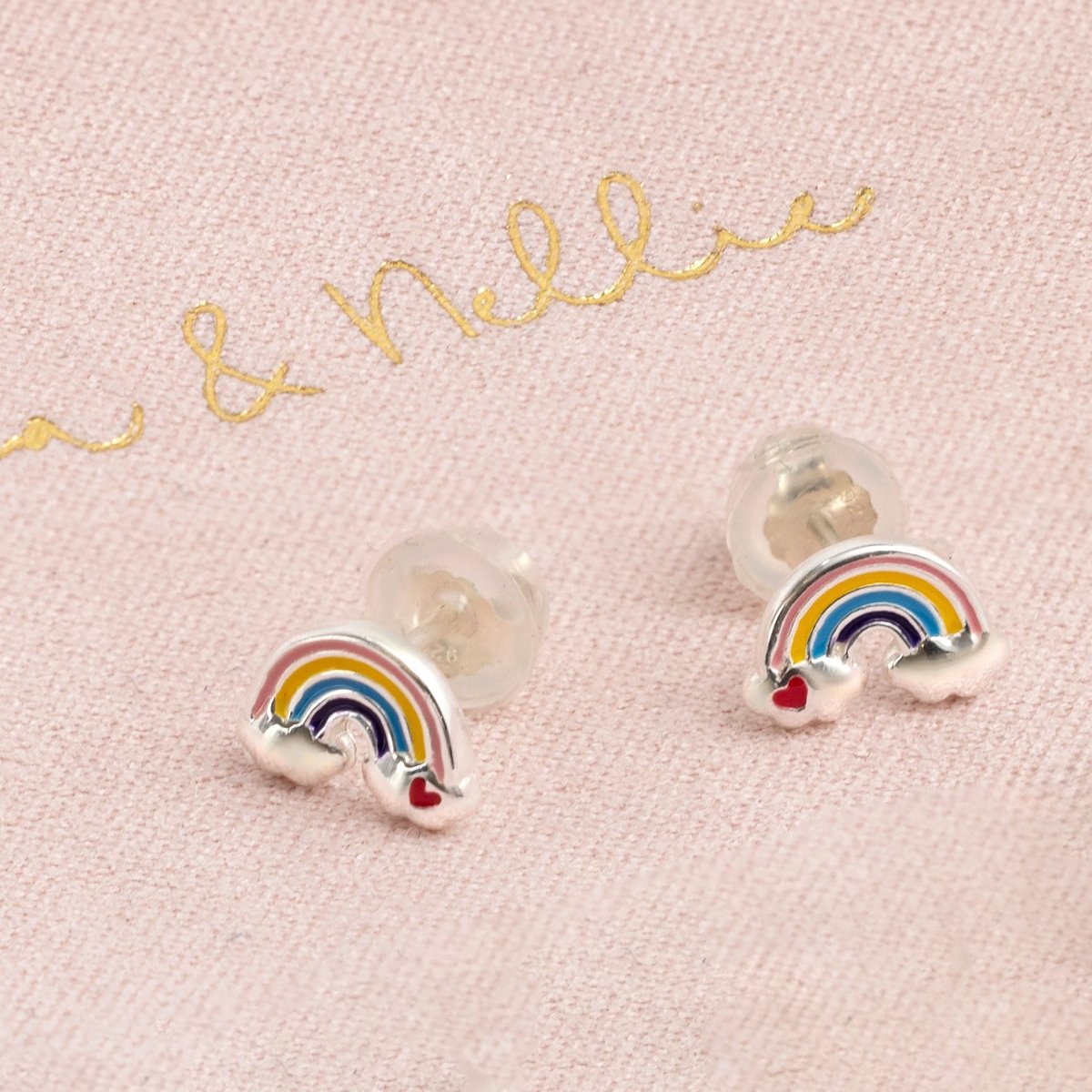 Rainbow Stud Kids Earrings kids