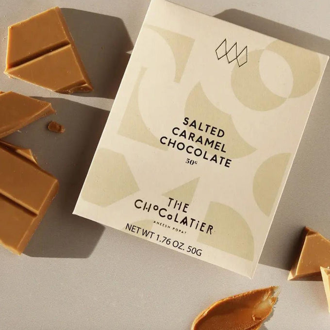 The Chocolatier - Salted Caramel White Chocolate Extra
