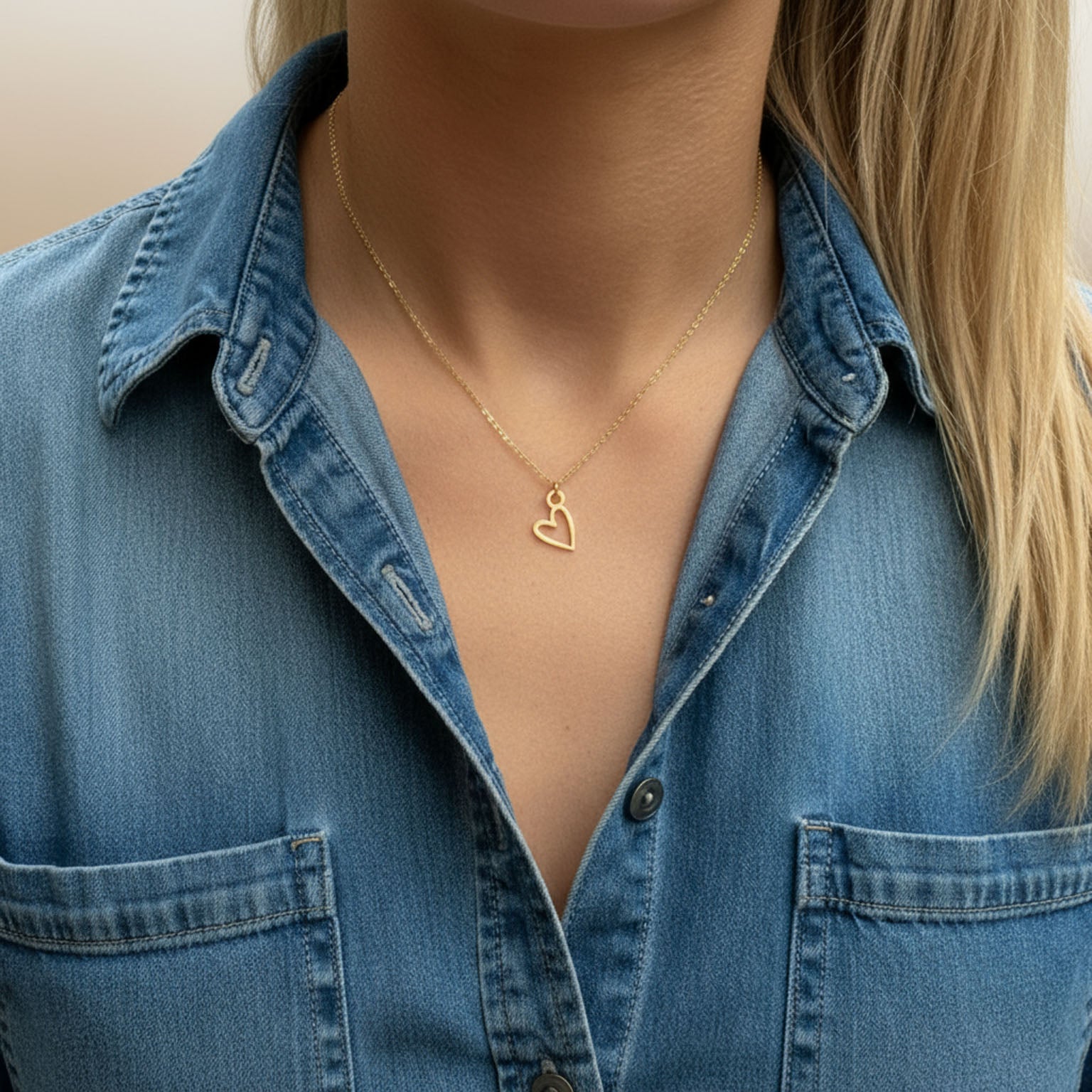 Signature Heart Necklace Gift heart jewellery