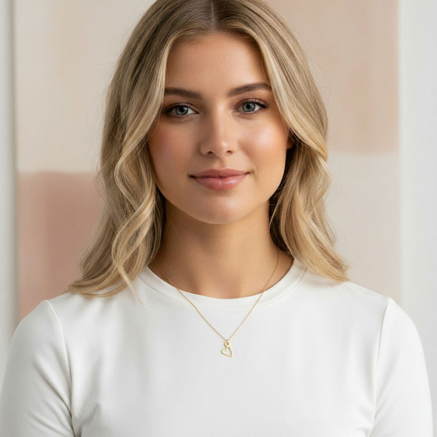 Signature Heart Necklace Gift heart jewellery