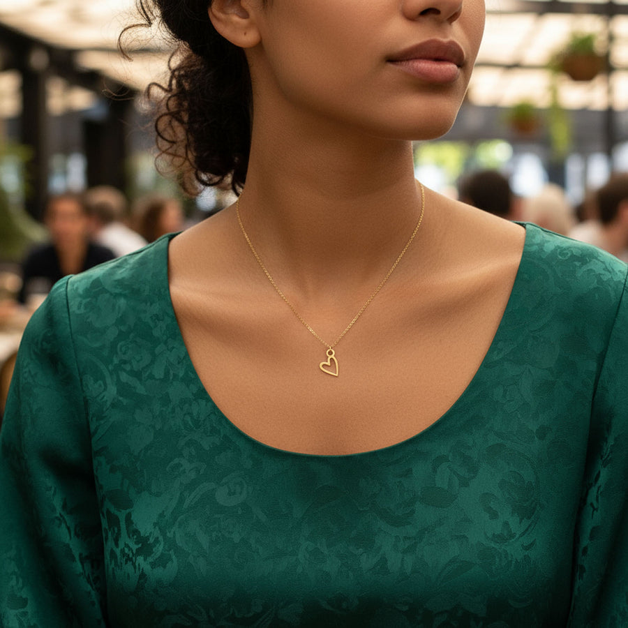 Signature Heart Necklace Gift heart jewellery