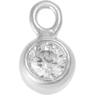 Silver - April Crystal Birthstone addon