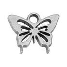 Silver Butterfly Charm addon