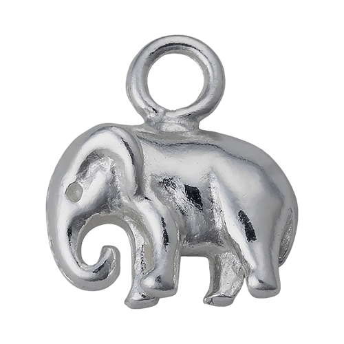 Silver Elephant Charm addon