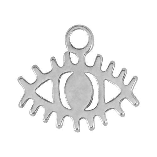 Silver Evil Eye Charm addon
