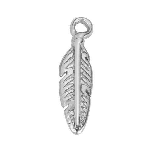 Silver Feather Charm addon