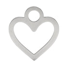 Silver Heart Charm addon