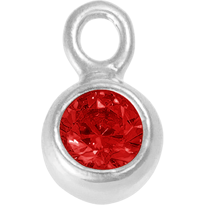 Silver - January Garnet Birthstone addon