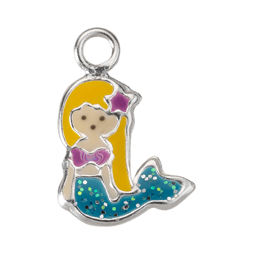 Silver Mermaid Charm addon