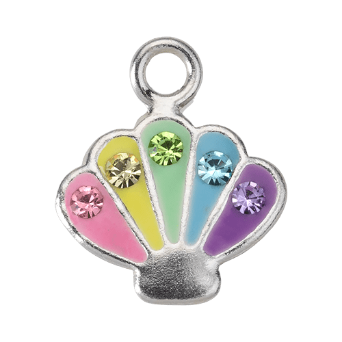 Silver Seashell Charm addon