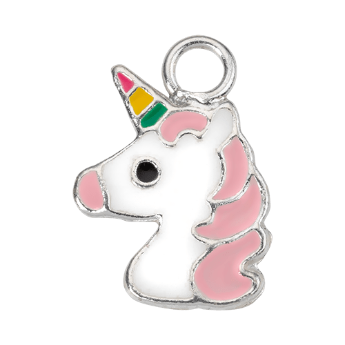 Silver Unicorn Charm addon