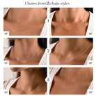 Single Initial Name Necklace
