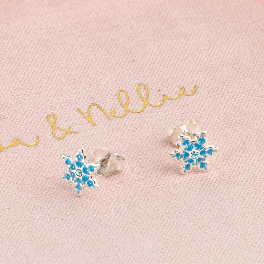 Snowflake Stud Kids Earrings kids