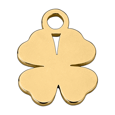 Gold Clover Pendant addon