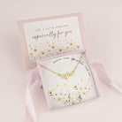 Sending Some Sparkle Kids Name Necklace children gift box kids