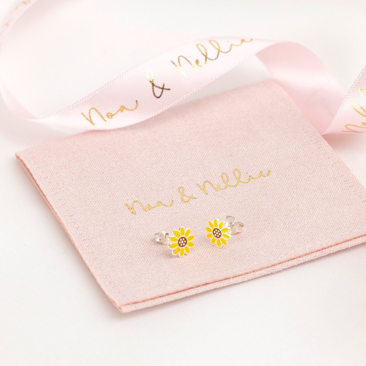 Sunflower Stud Kids Earrings kids