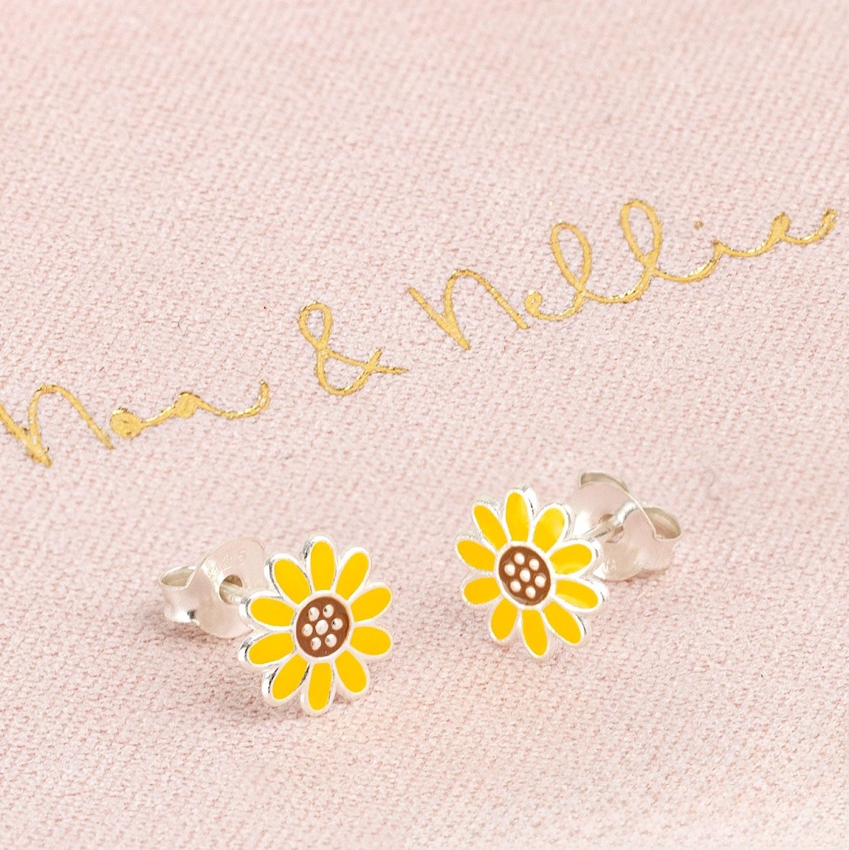Sunflower Stud Kids Earrings kids