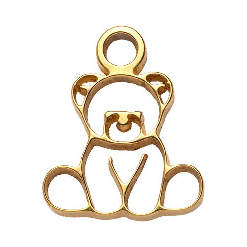 Teddy Bear Gold Charm addon