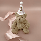 Teddy Bear & Personalised Party Hat Extra